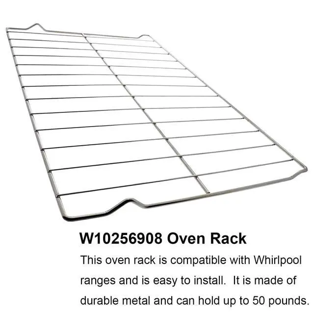 Alt view image 5 of 6 - W10256908 Oven Rack Replacement for Whirlpool & Sears Oven 24.2" x 16 5/8" 1 Pack Replaces AP4411894, PS2358516, W10179196, W10138079, 3195710