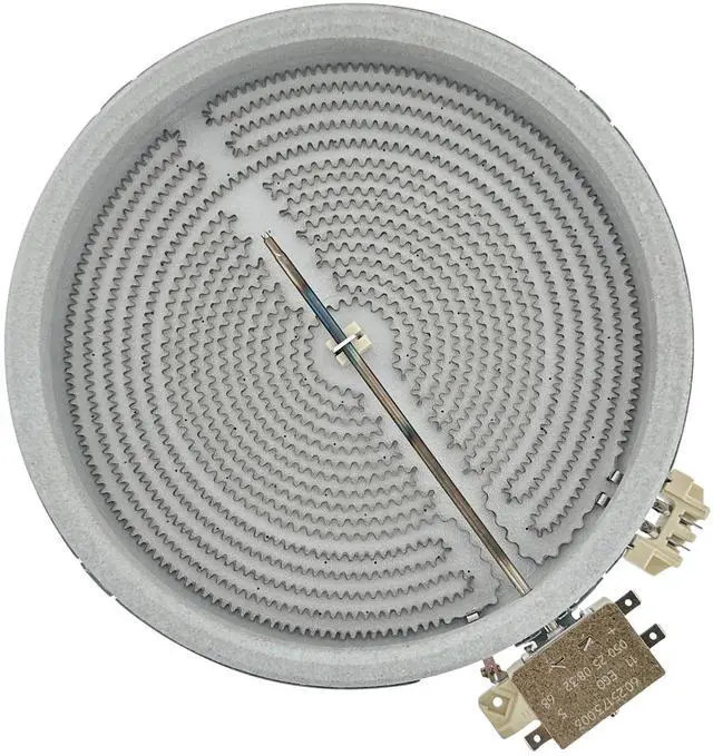 Main image of 389082702 Range Cooktop 8"/5" Dual Radiant Surface Element Burner 2200/1000W 9 inch, Compatible with Frigidaire Kenmore GE, Replaces 316049703, 316049705, 316049707, 318178001, WB30X24134