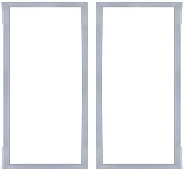 Main image of 2 PACK 241778307 Fresh Food Door Gasket Replaces 1793667 AH3408461 (GRAY) | Compatible with Frigi-daire Kenmore Crosley and Electrolux Refrigerator Door Gasket