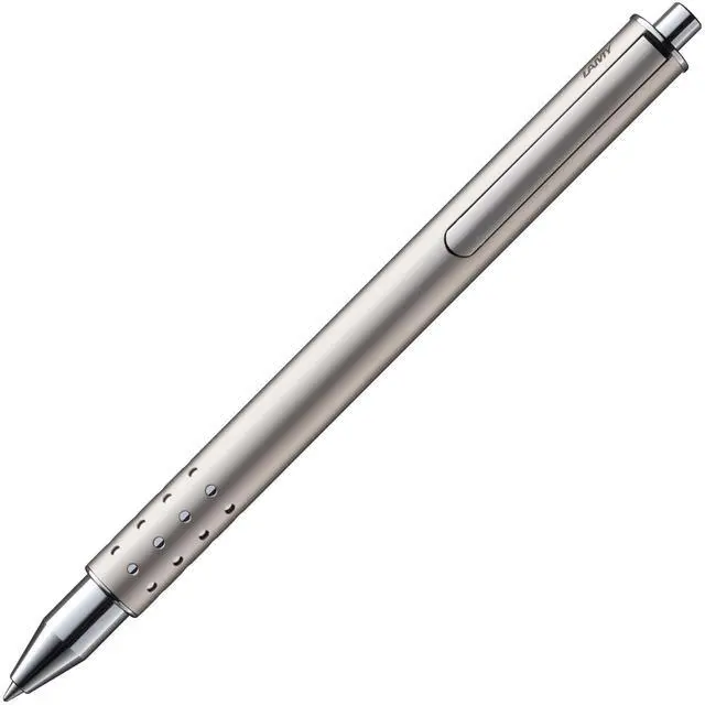 Main image of swift Palladium - modest rollerball pen with a smooth writing experience - robust metal casing & line width B M 66 rollerball refill in blue