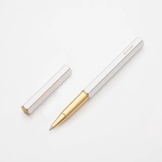 Main image of Classic Revolve Rollerball Pen,Stunning Luxury Lacquer,Gilded Nib(Fine),German Schneider Ink Converter, Fancy Gift for Men&Women-Elegant, Executive,Nice Pens for Writing-white