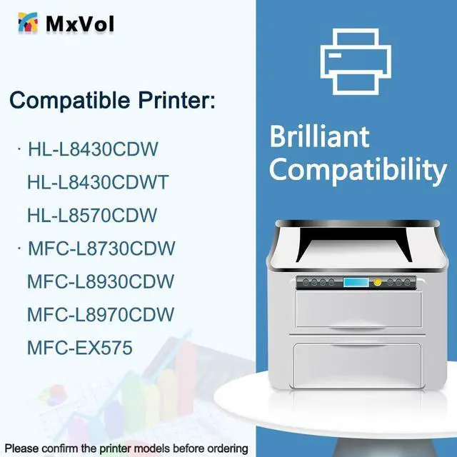 Alt view image 2 of 6 - TN635XL TN635 High Yield Black Toner Cartridge TN-635XL 635XL | Compatible for Brother MFC-L8930CDW HL-L8430CDW HL-L8570CDW MFC-L8730CDW MFC-L8970CDW MFC-EX575 Printer 1-Pack