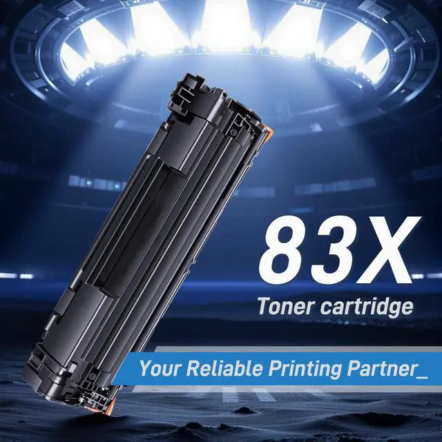 Alt view image 2 of 7 - 2 Pack 83X Toner Cartridge Black High Yield Replacement for HP 83X CF283X | Compatible for HP Laser Pro M125nw M201dw M225dw M201n M125a M127fn M127fw Printer