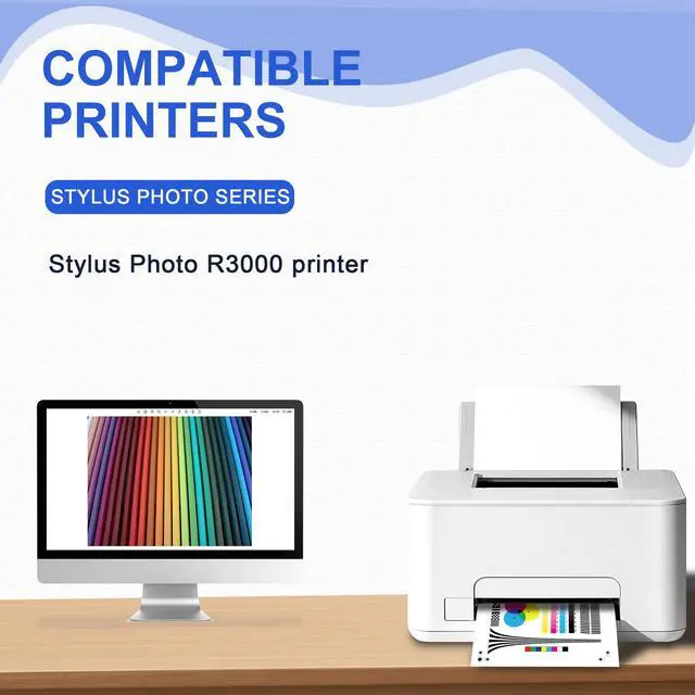 Alt view image 2 of 6 - Remanufactured T157 157 Ink Cartridges High Yield T1571 T1572 T1573 T1574 T1575 T1576 T1577 T1578 T1579 Ink Compatible with Stylus Photo R3000 Printer Ink,PBK,LBK,LLBK,MBK,C,M,Y,LC,LM
