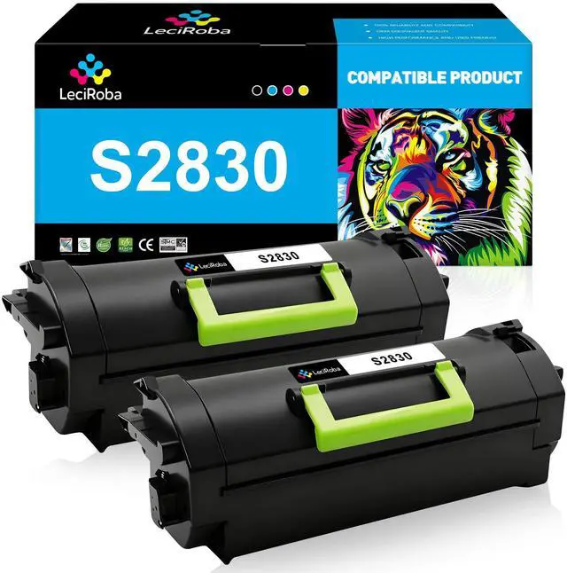 Main image of Compatible S2830dn S2830 High Capacity Black Toner Cartridge Replacement for Dell S2830dn S2830 GGCTW, 593-BBYP, FR3HY, CH00D, 3RDYK, TC2RH, 593-BBYO Series Printer (2-Pack)