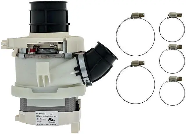 Main image of WD35X20599 WD26X20213 Dishwasher Circulation Pump Motor Variable Speed Circulation Pump Kit for GE Dishwasher (WD26X25103 / VSM-U25B1)