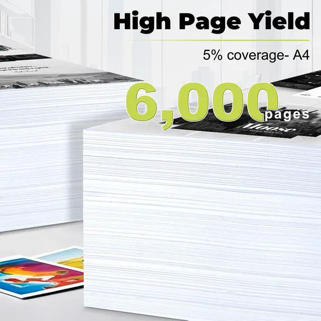 Alt view image 2 of 5 - 56F1000 MS421 MS321 Toner Cartridge Compatible for Lexmark 56F1000 56F1H00 Toner Cartridge for MX421 MX622 MS622 MS621 MS521 MS321 MS421 MX321 MX521 MX522Laser Printers(1 Pack,6,000 Pages)