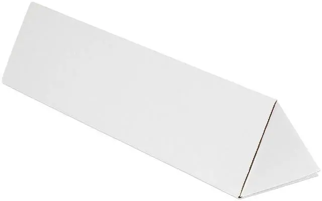 Main image of AVIDITI Long Triangular Cardboard Boxes, 24.25"L x 2"W x 2"H, Pack of 50 | Poster Tube for Mailing and Storage of Blueprints, Artwork, Crafts, Long Art Holder, 24.25 inches