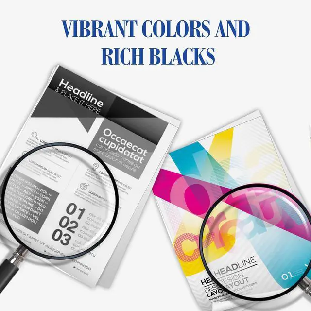 Alt view image 5 of 6 - Twin Pack 075H 075 MF660 LBP640 Replacement for Canon 075 075H Toner Cartridge Compatible with Canon Color imageclass MF665Cdw, MF663Cdw, MF662Cdw, LPB647Cdw, LBP646Cdw Printer2 Black