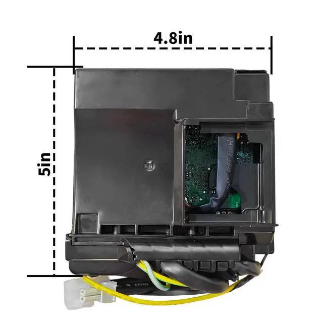 Alt view image 2 of 4 - WR49X10283 Inverter Control Board for GE Refrigerator, Compatible with VCC3 1156 K8 F 90, Replaces WR55X11209 WR55X10685 WR55X10979 AP5669522 PS6883663 2677747