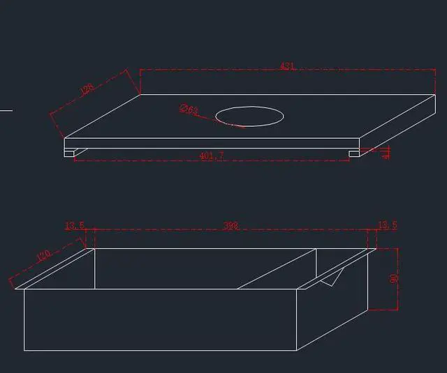 Alt view image 3 of 7 - Grease Box for Restaurant Canopy Hood Exhaust Fan Galvanized Sheet Hood Accessories for Restaurant