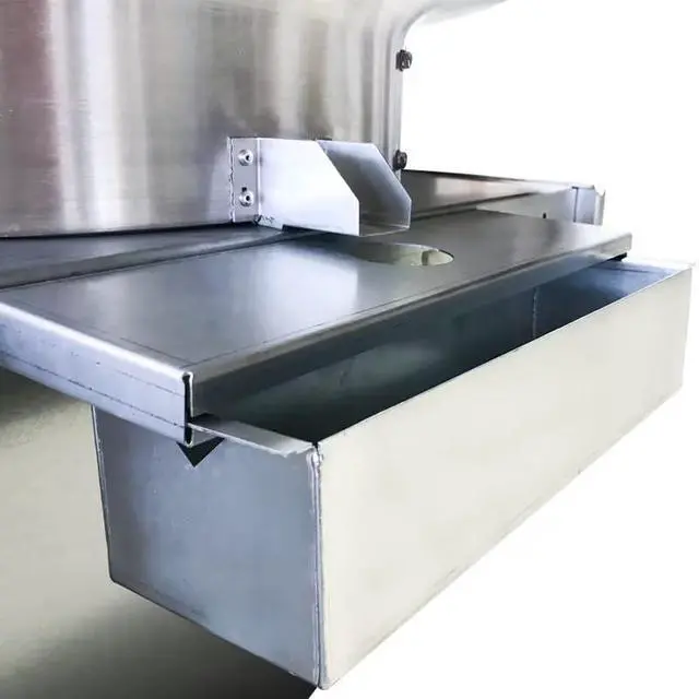 Alt view image 5 of 7 - Grease Box for Restaurant Canopy Hood Exhaust Fan Galvanized Sheet Hood Accessories for Restaurant