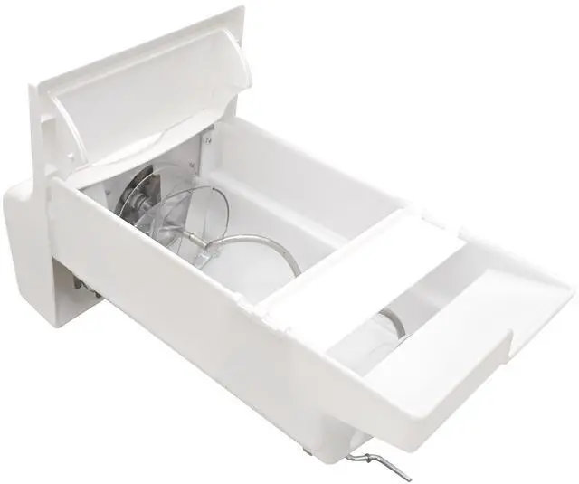 Main image of 241860803 Refrigerator Ice Container Assembly | Includes ice auger & crusher blades Compatible with Some Electrolux, Kenmore, White-Westinghouse and Frigidaire Refrigerators