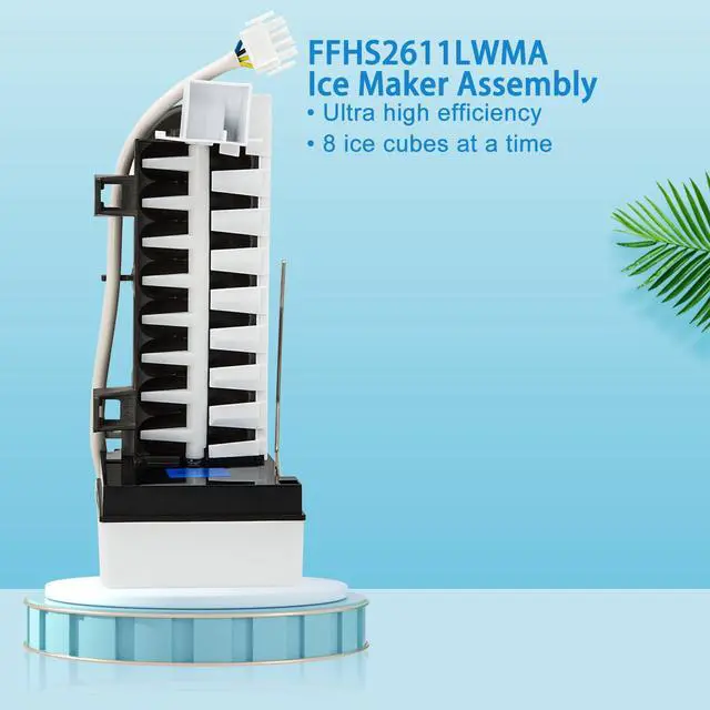 Alt view image 2 of 6 - FFHS2611LWMA FFHS2611LWF FFHS2611LWJA FFHS2611LWKA Ice Maker for Frigidaire | FFHS2611LWMA Ice Maker, Replace Frigidaire FFHS2611LW4, Frigidaire Ice Maker