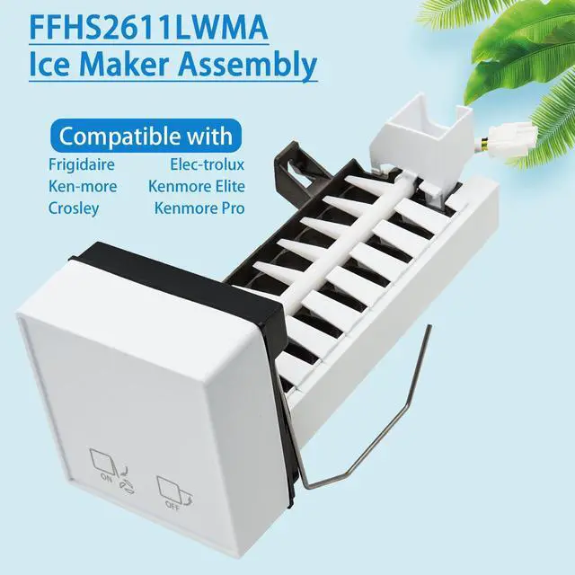 Alt view image 3 of 6 - FFHS2611LWMA FFHS2611LWF FFHS2611LWJA FFHS2611LWKA Ice Maker for Frigidaire | FFHS2611LWMA Ice Maker, Replace Frigidaire FFHS2611LW4, Frigidaire Ice Maker