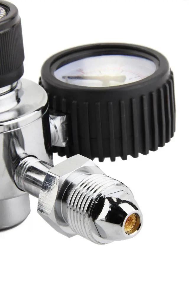 Alt view image 7 of 7 - Premium Commercial Grade Dual Gauge Two Product Nitrogen Kegerator Regulator