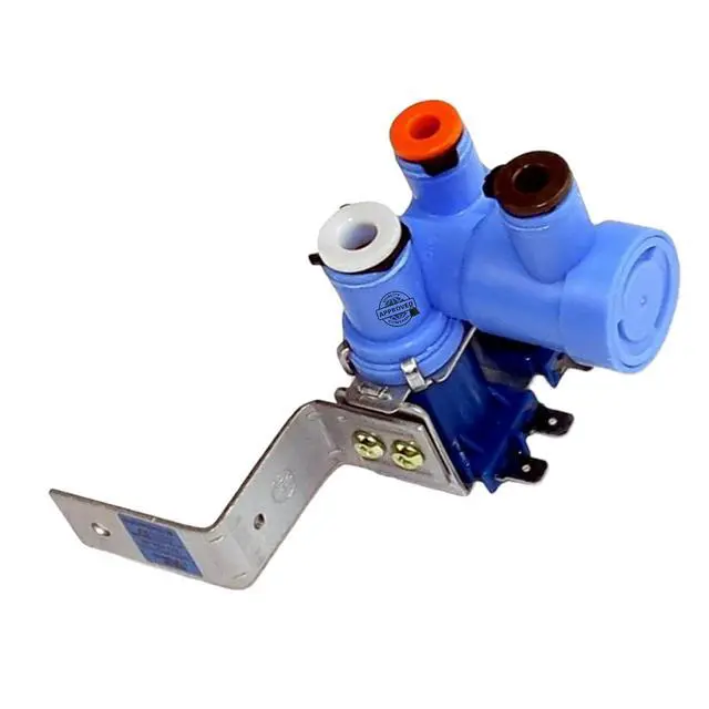 Alt view image 3 of 4 - MJX41869202 Frigde Water Inlet Valve Assembly 2Coil 5" ¼ length Approx. Replacement for and compatible with Kenmore LG Heavy DUTY