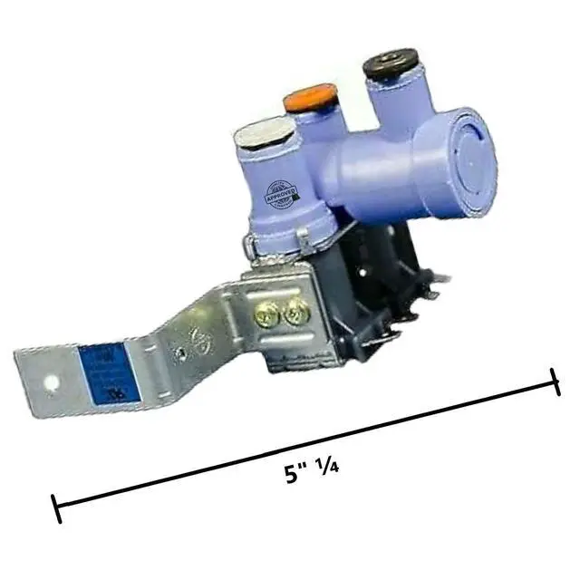 Alt view image 2 of 4 - MJX41869202 Frigde Water Inlet Valve Assembly 2Coil 5" ¼ length Approx. Replacement for and compatible with Kenmore LG Heavy DUTY
