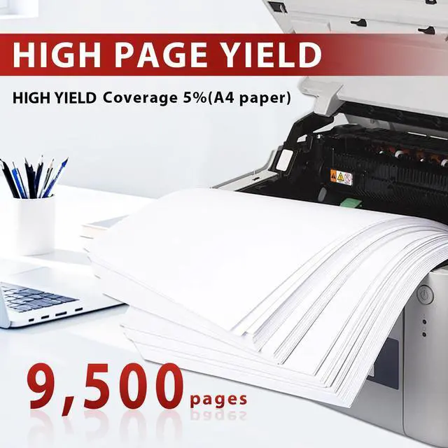 Alt view image 3 of 5 - 070H Toner Cartridge Compatible for Canon 070H 070 MF465dw LBP246dw Toner Cartridge for CRG070 CRG070H for imageCLASS MF465dw MF462dw LBP246dw LBP247dw High Yield 9,500 Pages 2 Pack