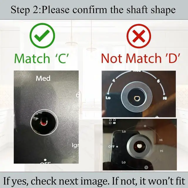 Alt view image 3 of 7 - W10698166 knobs for Whirlpool WCG51US0DS00 WCG97US0DS00 WCG75US0DS00 | WCGK7536PS WCG51US6DS00 WCG97US6DS00 WCG51US0DW00 WCG51US6DW00 WCG51US0DB00 WCG51US6DB00 WCG75US0DB00 Gas Stove Knob