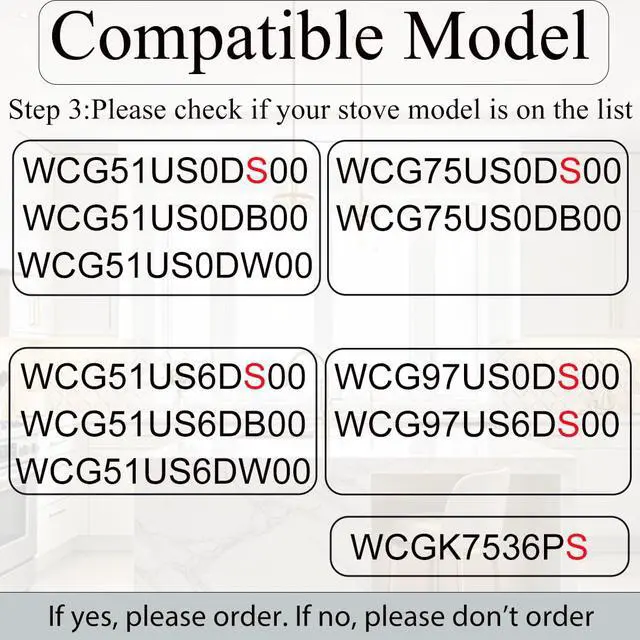 Alt view image 4 of 7 - W10698166 knobs for Whirlpool WCG51US0DS00 WCG97US0DS00 WCG75US0DS00 | WCGK7536PS WCG51US6DS00 WCG97US6DS00 WCG51US0DW00 WCG51US6DW00 WCG51US0DB00 WCG51US6DB00 WCG75US0DB00 Gas Stove Knob