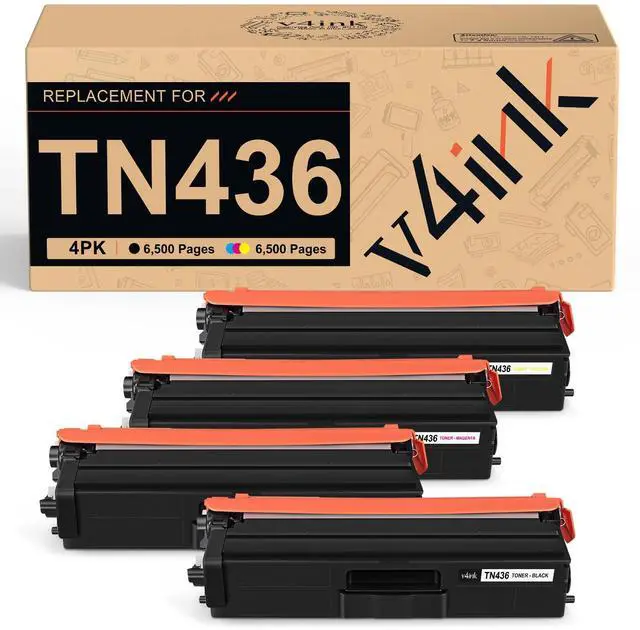 Main image of TN436 Toner Cartridge Set Compatible for Brother TN-436 TN433 TN431 4 Color | for HL L8360CDW L8260CDW L9310CDW MFC L8900CDW L8610CDW L8690CDW L9570CDW L8905CDW, TN433 TN431 TN-433 TN-431 High Yield