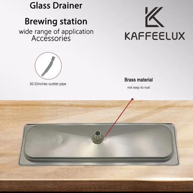 Alt view image 4 of 7 - Stainless Steel Drip Tray - Perfect for Homes, Clubs, Bars, Cafes, Restaurants, Hotels, Or Commercial Use - Easy to Clean(8.5 * 25.8inch)