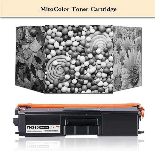 Alt view image 5 of 7 - 2-Pack TN-310BK TN310BK Toner Cartridge Replacement for Brother TN310 TN-310 Black Toner Cartridge to use with HL-4150CDN HL-4140CW HL-4570CDW HL-4570CDWT MFC-9640CDN MFC-9650CDW MFC-9970CDW Printer