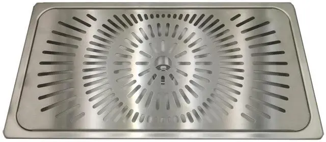 Main image of Stainless Steel Drip Tray - Perfect for Homes, Clubs, Bars, Cafes, Restaurants, Hotels, Or Commercial Use - Easy to Clean, No Drainage Required (9.1 * 16.7)