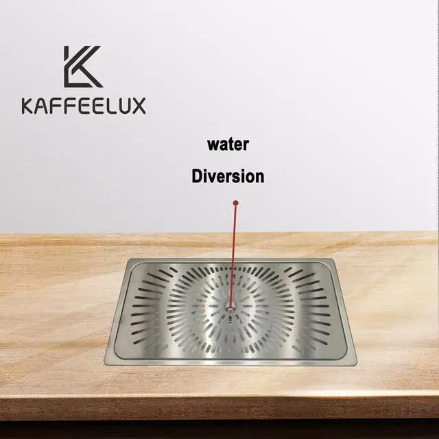 Alt view image 4 of 7 - Stainless Steel Drip Tray - Perfect for Homes, Clubs, Bars, Cafes, Restaurants, Hotels, Or Commercial Use - Easy to Clean, No Drainage Required (9.1 * 16.7)