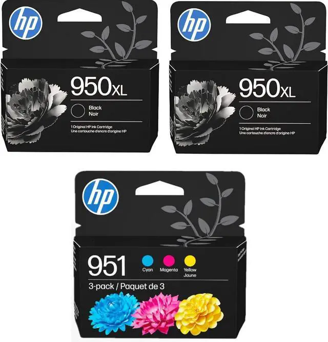 Main image of 950XL Blk/951 CMY Original Ink Bundle for OfficeJet Pro 8100/8600 Series