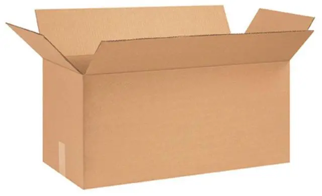 Main image of 261212 Long Corrugated Cardboard Box 26" L x 12" W x 12" H, Kraft, For Shipping, Packing and Moving (Pack of 20)