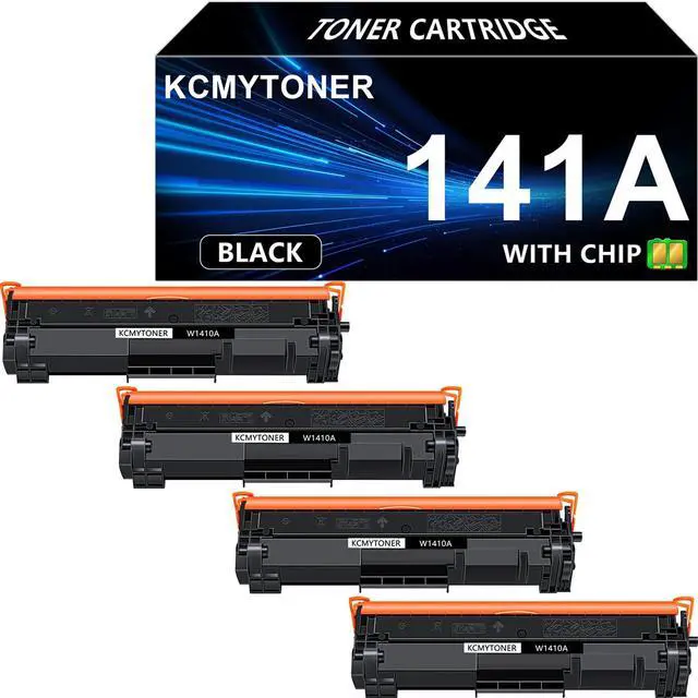 Main image of W1410a Compatible for HP 141A Toner Cartridge Black for LaserJet Pro M110w MFP M140w M139w(4 Pack)