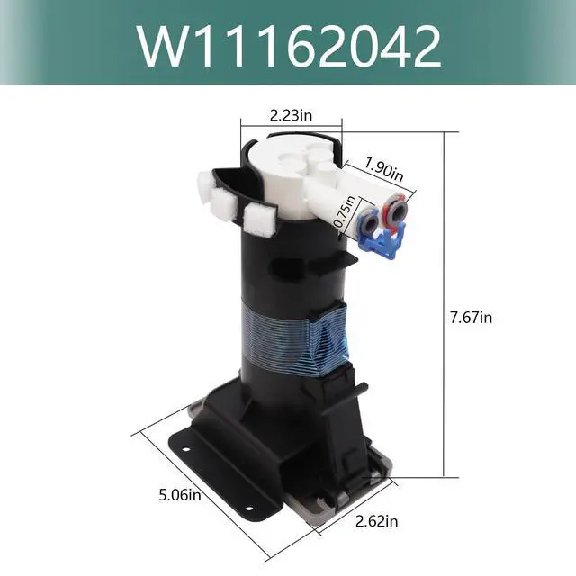 Alt view image 2 of 7 - W11162042 Shell for Whirlpool Refrigerator housing Replacement, Replace W11036338 4815993 AP6284618 PS12347902 EAP12347902