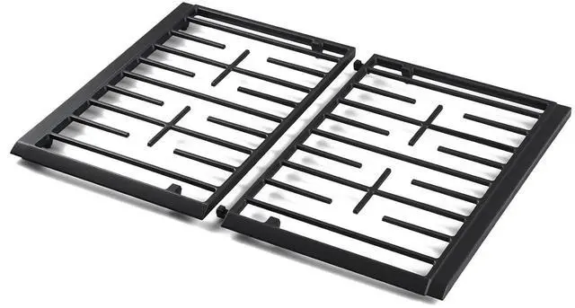 Main image of W11394363 Burner Grates Stove Replacement Parts for Whirlpool Gas Stove Range Grate Kit Cast Iron Whirlpool WFG540H0ES0 WFG540H0AS1 WFG540H0ES1 Cooktop Surface Wok Stovetop Oven Grates 2 Pcs