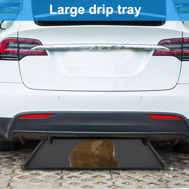 Alt view image 4 of 7 - 9Pcs Extra Large Auto Oil Drip Pan- 35.4 x 24 x1.6 Inches Oil Drip Tray for Under Car Plastic Oil Tray,Oil Catch Pan Replacement Tray to Keep Garage Floor Show Room Driveway Safe and Clean