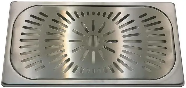 Main image of Stainless Steel Drip Tray - Perfect for Homes, Clubs, Bars, Cafes, Restaurants, Hotels, Or Commercial Use - Easy to Clean, No Drainage Required (7 * 12.8inch)