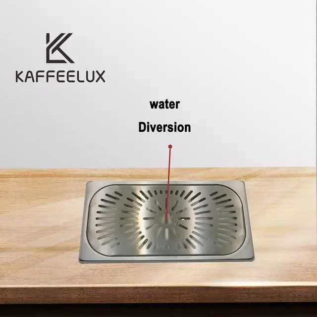 Alt view image 3 of 7 - Stainless Steel Drip Tray - Perfect for Homes, Clubs, Bars, Cafes, Restaurants, Hotels, Or Commercial Use - Easy to Clean, No Drainage Required (7 * 12.8inch)
