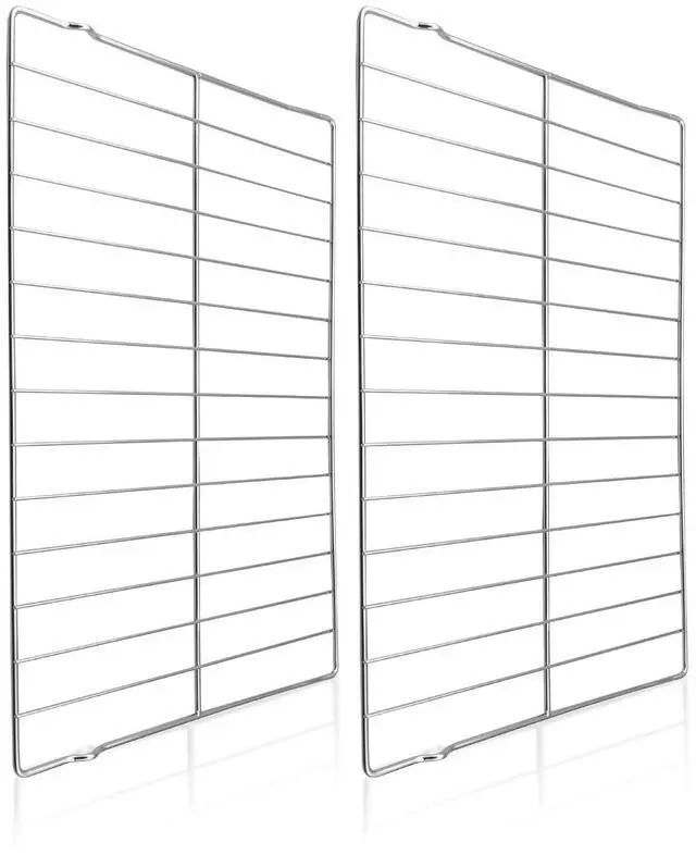 Main image of 316067902 Range Oven Rack Fit for Frigidaire Kenmore Stove, 22 7/8 x 16 Inch Range Wire Rack Replace 316069800 316083800, 304 Stainless Steel, 2 Pack