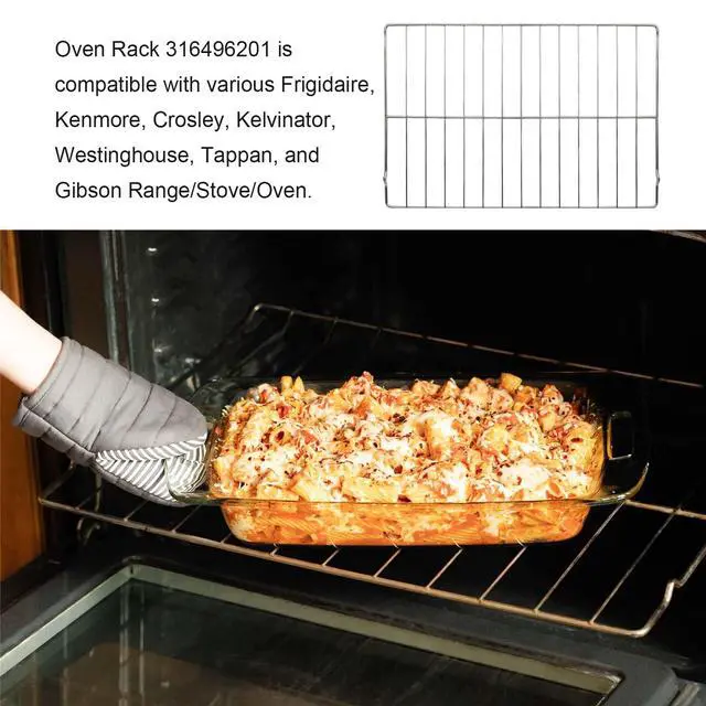 Alt view image 3 of 6 - Upgraded 316496201 Oven Rack 24-3/16 x 16 Inches Oven Rack Replace AP4040129, 316496207, 316404501 Compatible with GE Range Oven Stove (2 Pack)