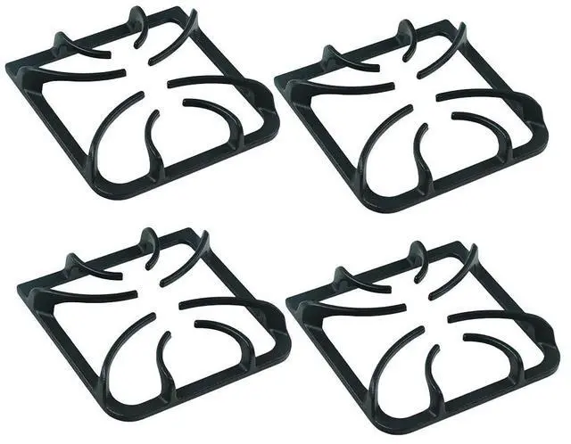 Main image of 316202405 Stove Burner Grate Replacement Parts for Frigidaire Kenmore Stove, Gas Range Rack Set for Frigidaire, Burner Top Parts Cast Iron Rack 8.8 x 8.8 inches, 4 Pack