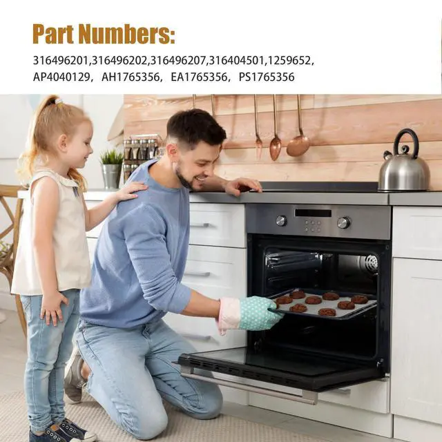 Alt view image 4 of 6 - Upgraded 316496201 Oven Rack 24-3/16 x 16 Inches Oven Rack Replace AP4040129, 316496207, 316404501 Compatible with GE Range Oven Stove (2 Pack)