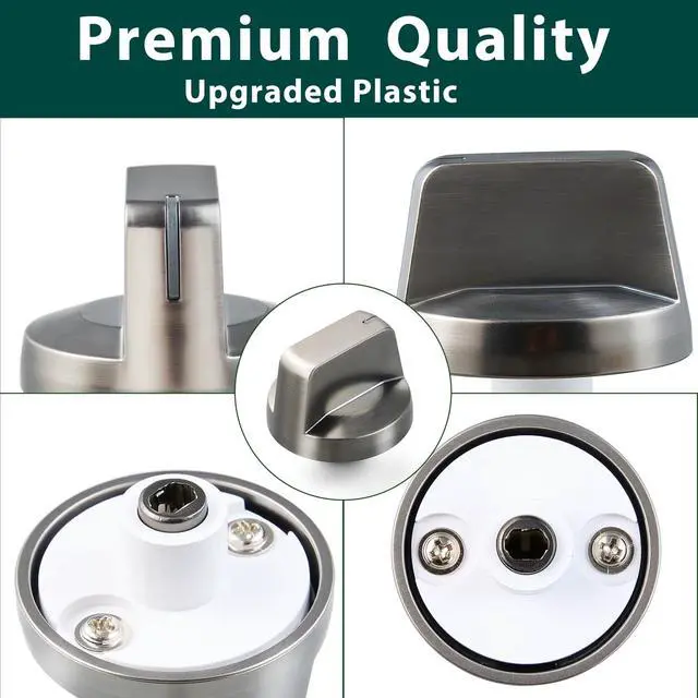 Alt view image 2 of 7 - DG94-01480A Stove Knobs Replacement Parts for Samsung Range Stove Top Burner Knob Samsung NZ30K6330RS NZ36K6430RS 30/36 Inch Smart Electric Cooktop Knobnz930 5 Burner Control Assembly Knobs 5 Pcs