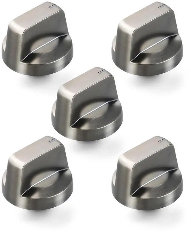 Main image of DG94-01480A Stove Knobs Replacement Parts for Samsung Range Stove Top Burner Knob Samsung NZ30K6330RS NZ36K6430RS 30/36 Inch Smart Electric Cooktop Knobnz930 5 Burner Control Assembly Knobs 5 Pcs