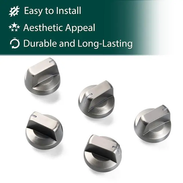 Alt view image 3 of 7 - DG94-01480A Stove Knobs Replacement Parts for Samsung Range Stove Top Burner Knob Samsung NZ30K6330RS NZ36K6430RS 30/36 Inch Smart Electric Cooktop Knobnz930 5 Burner Control Assembly Knobs 5 Pcs