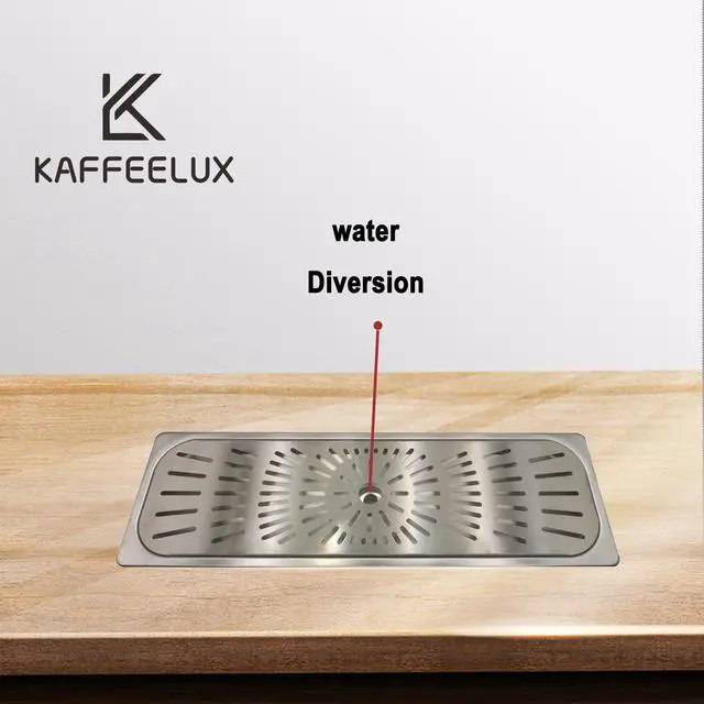 Alt view image 3 of 7 - Stainless Steel Drip Tray - Perfect for Homes, Clubs, Bars, Cafes, Restaurants, Hotels, Or Commercial Use - Easy to Clean, No Drainage Required (6.4 * 20.9inch)