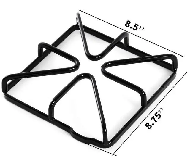 Alt view image 3 of 3 - WB31X20643 Set for GE Kenmore Hotpoint Burner Grate 4 Pcs | Metal Rack 4 Pieces - Compatible Only with Specific Models - Stove Parts