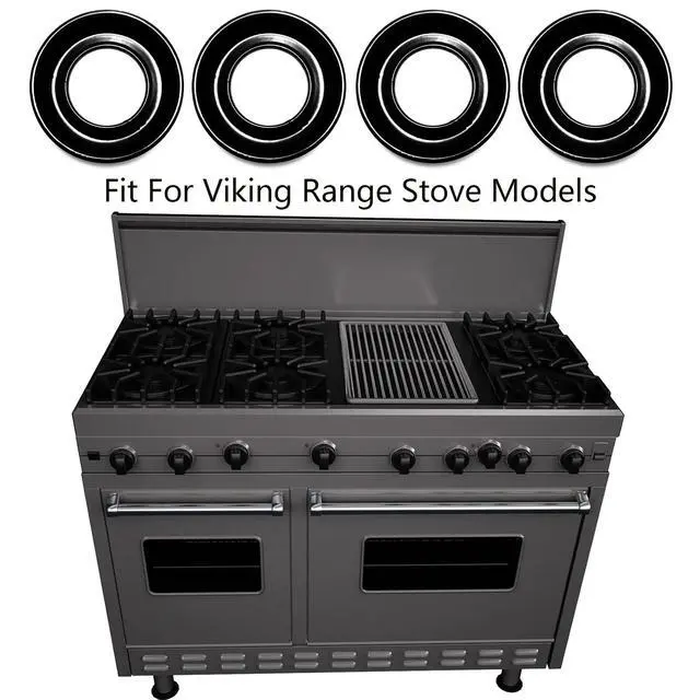 Alt view image 7 of 7 - PA030002BK Heavy Open Burner Bowl, Drip Pan Replacement Parts For Viking Range Oven Stove | 9.23"