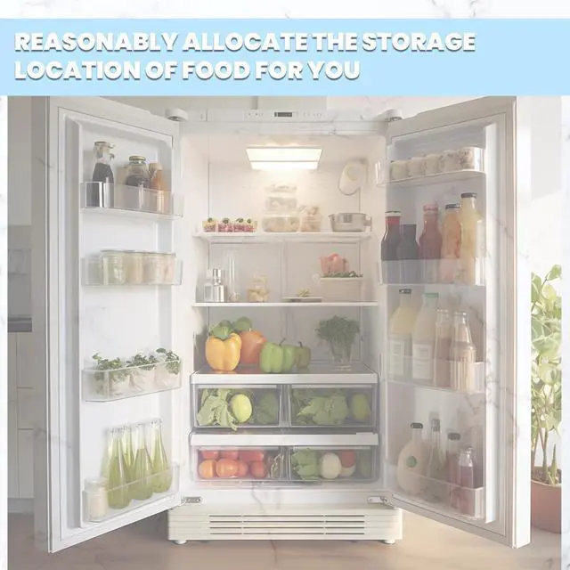Alt view image 5 of 7 - 240364787 Crisper Pan Cover Compatible with Frigidaire Refrigerator Crisper Drawer Cover Shelf Frame W/O Glass Replacement for AP4432913 240364714 240364725 240364794 1512532 White