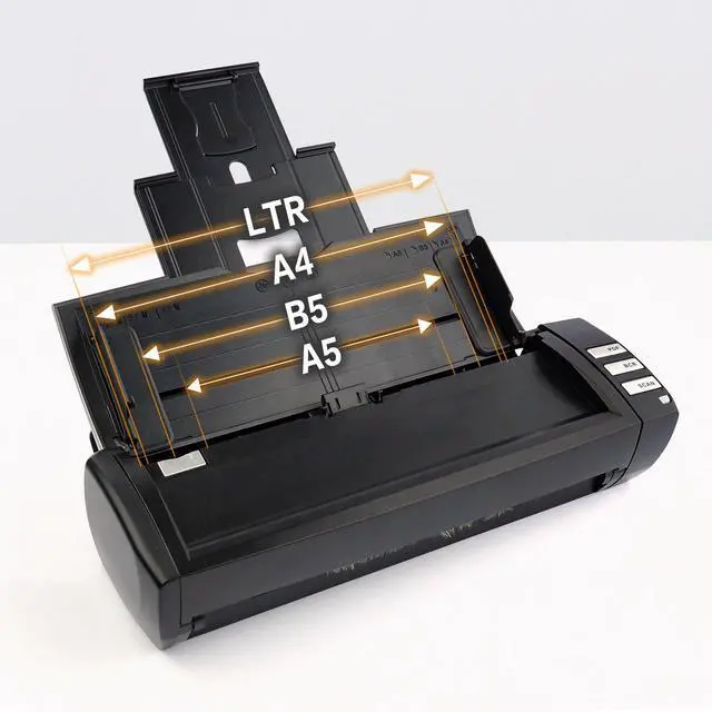 Alt view image 5 of 7 - AD480 Compact Desktop Scanner + Exclusive Card Slot - Windows only